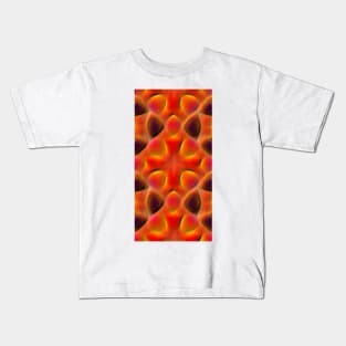 FAAFO ART Seamless Artistic Vertical Patterns 000006 Kids T-Shirt